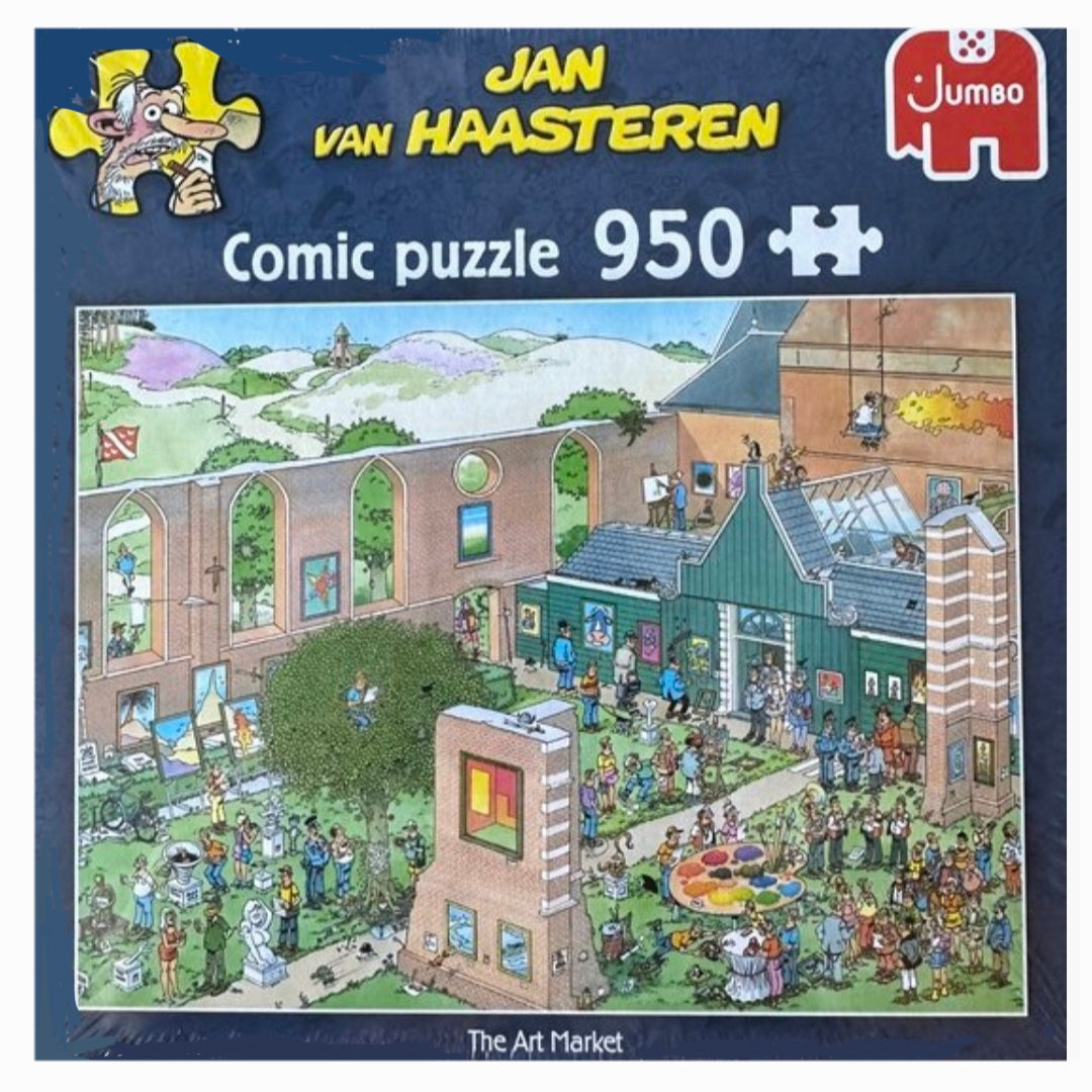 Jan van Haasteren: De Kunstmarkt - 950