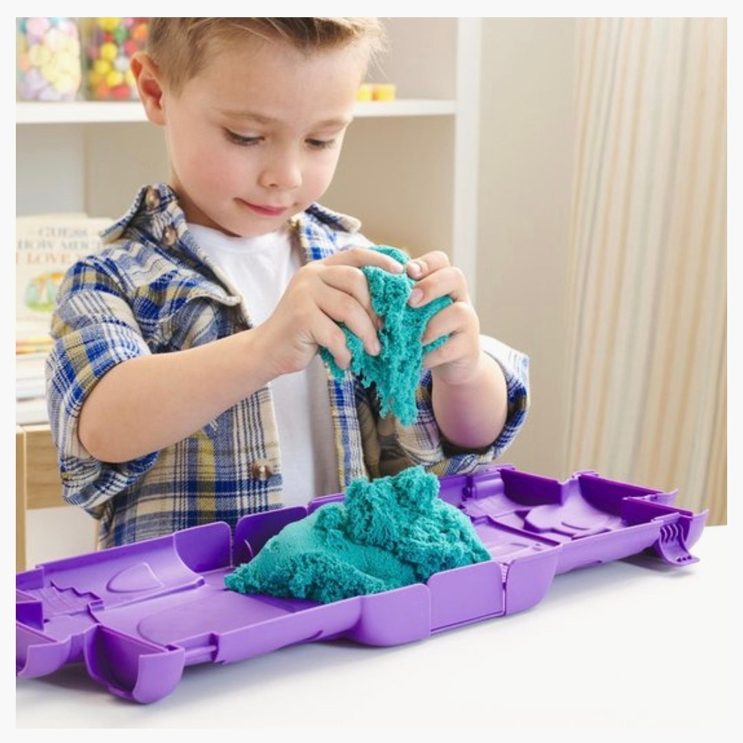 Kinetic Sand: Zandkasteel koffer - 453g Sand