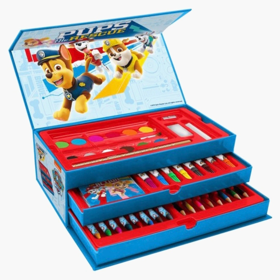 Nickelodeon: Paw Patrol - Kleurdoos met lades - 42 delig