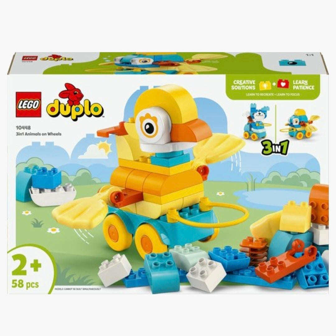 LEGO 10448: DUPLO - 3in1 Dieren Op Wielen