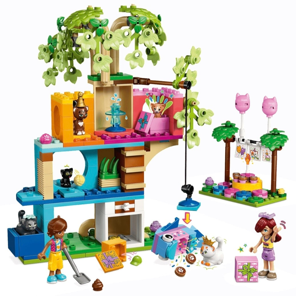 LEGO 42666: Friends - Kattenverjaardagsfeestje & Boomhut
