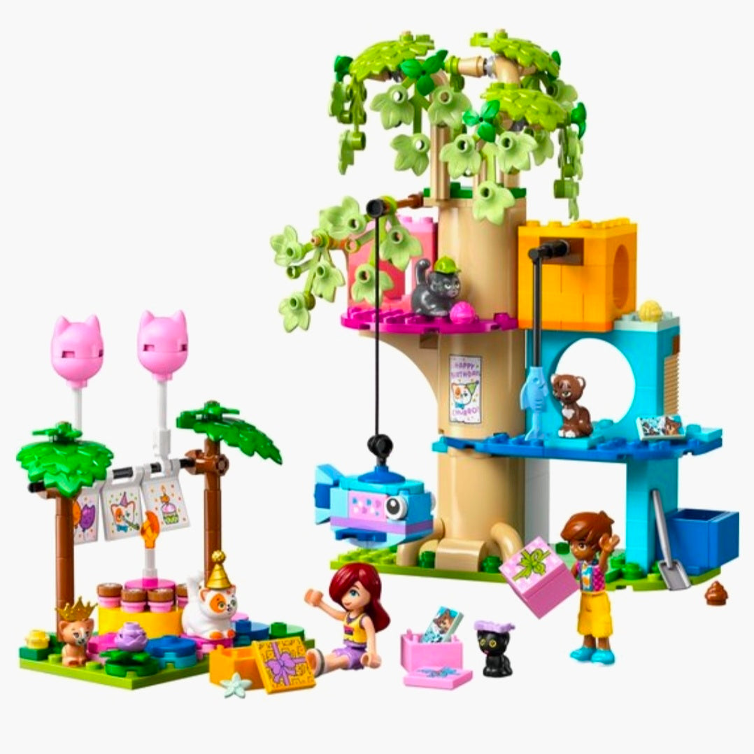 LEGO 42666: Friends - Kattenverjaardagsfeestje & Boomhut