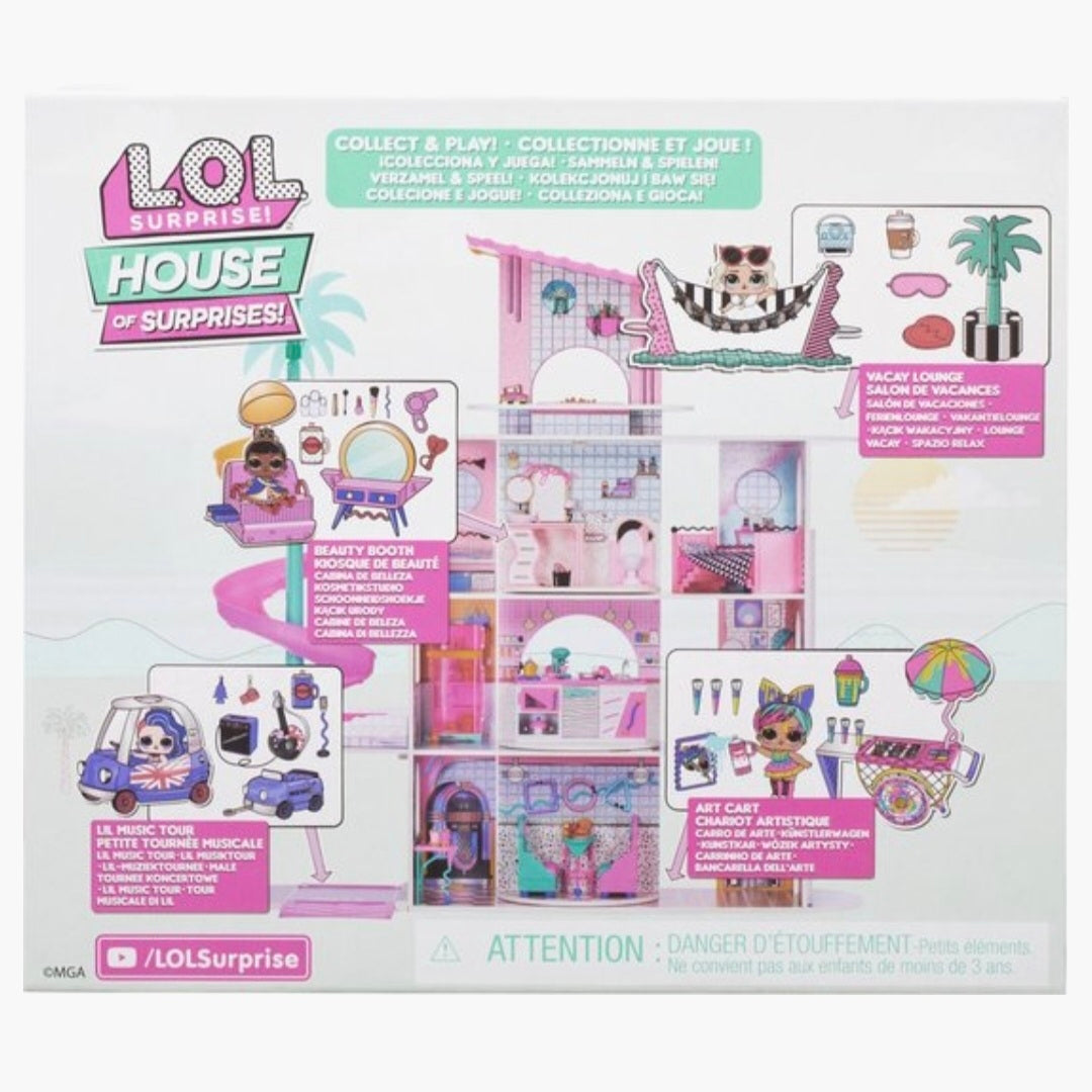 L.O.L Suprise: House Of Surprises! Vakantielounge