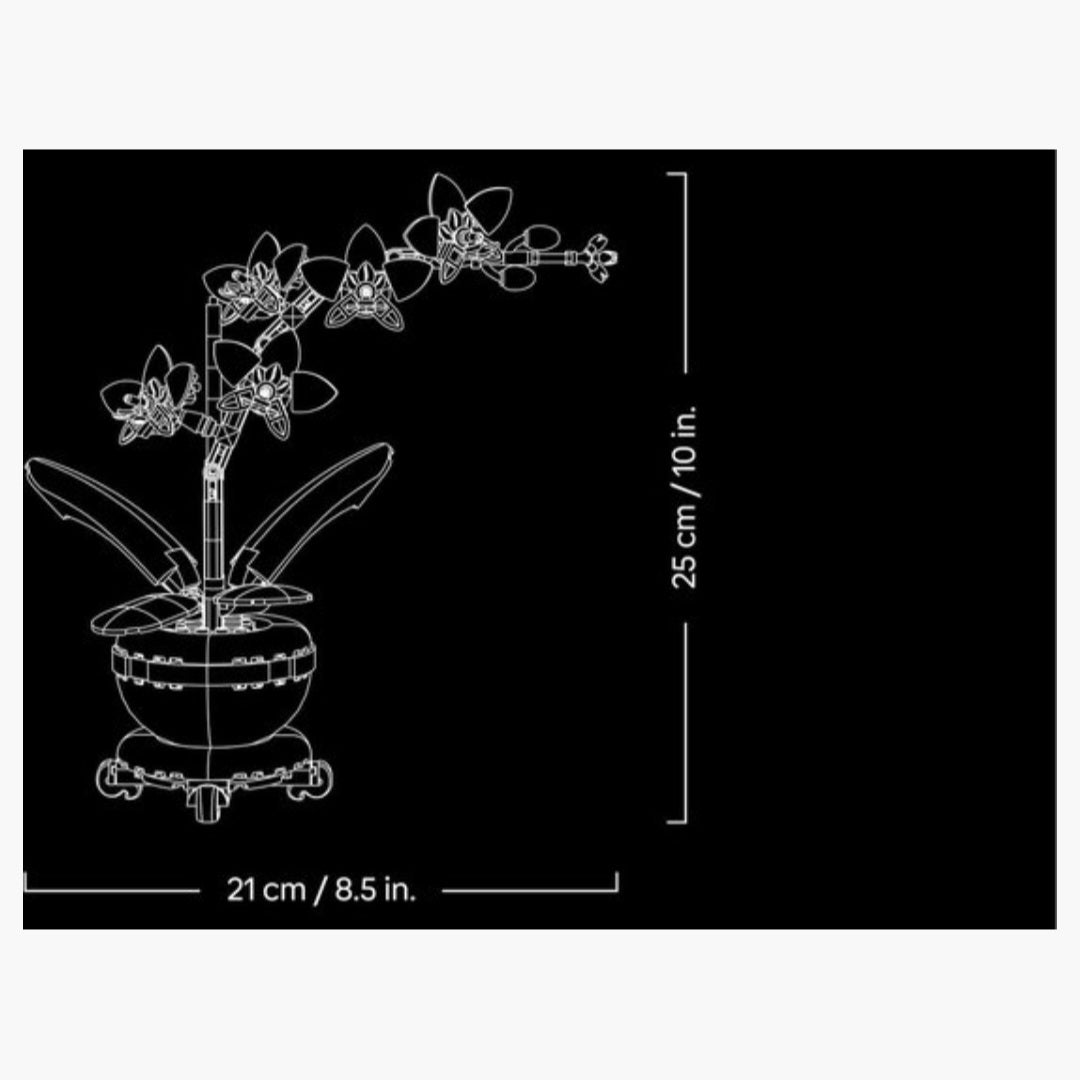 LEGO 10343: Botanical - Mini Orchidee