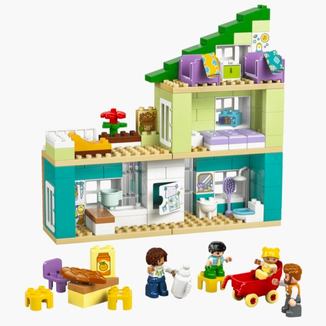 LEGO Duplo 10470: Modern Familiehuis met Figuren 3in1