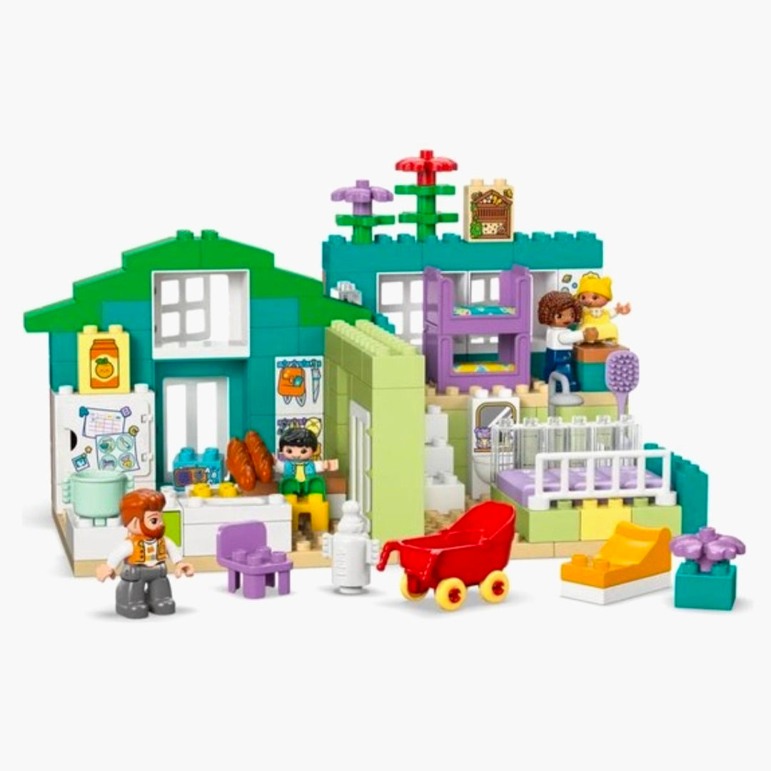 LEGO Duplo 10470: Modern Familiehuis met Figuren 3in1