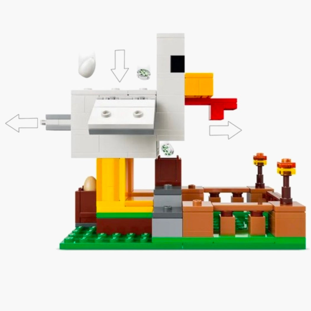 LEGO 21585: Minecraft - Kippenboederij
