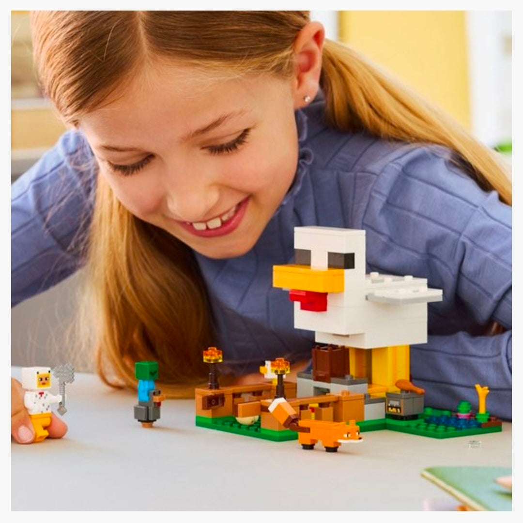 LEGO 21585: Minecraft - Kippenboederij