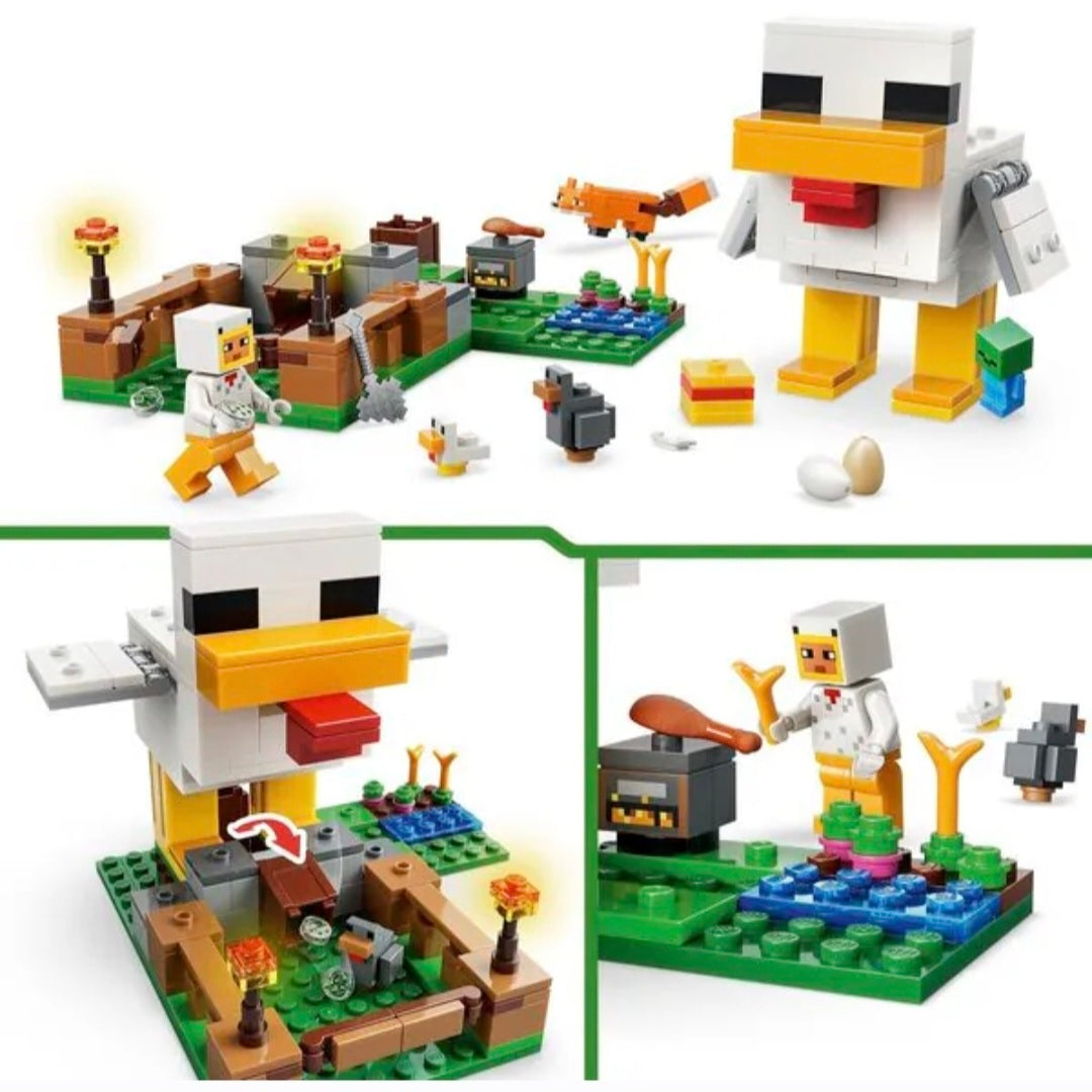 LEGO 21585: Minecraft - Kippenboederij