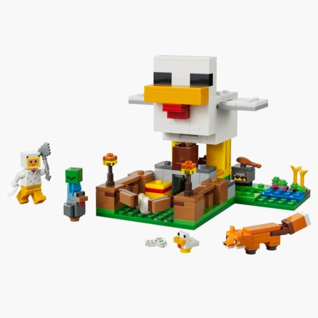 LEGO 21585: Minecraft - Kippenboederij