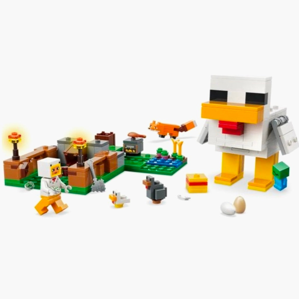 LEGO 21585: Minecraft - Kippenboederij