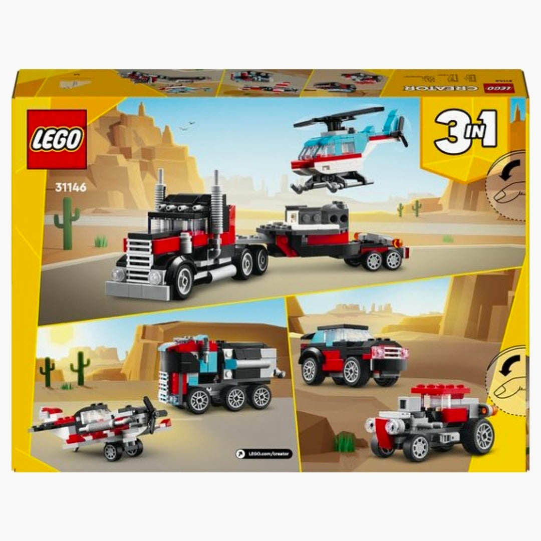 LEGO 31146: Creator 3in1 - Truck met Helikopter