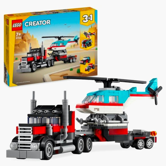 LEGO 31146: Creator 3in1 - Truck met Helikopter