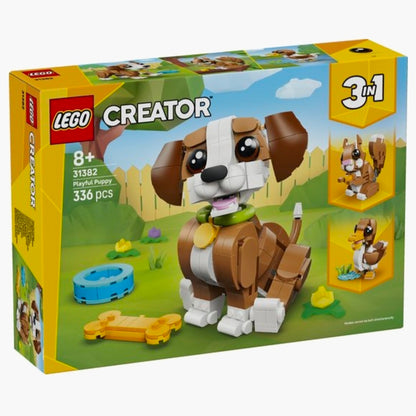 LEGO 31382: Creator 3in1 - Schattige dieren: Speelse Puppy  -  Multiplaza