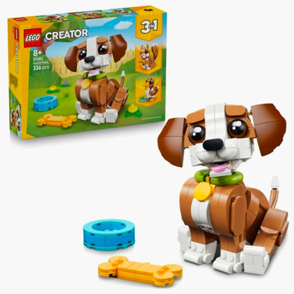 LEGO 31382: Creator 3in1 - Schattige dieren: Speelse Puppy  -  Multiplaza