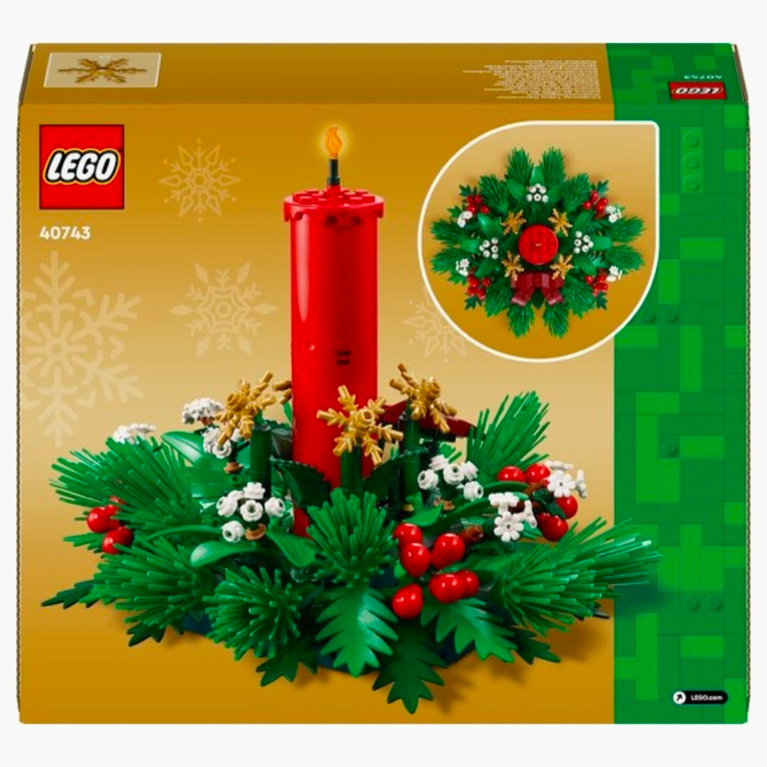 LEGO 40743: Kersttafeldecoratie