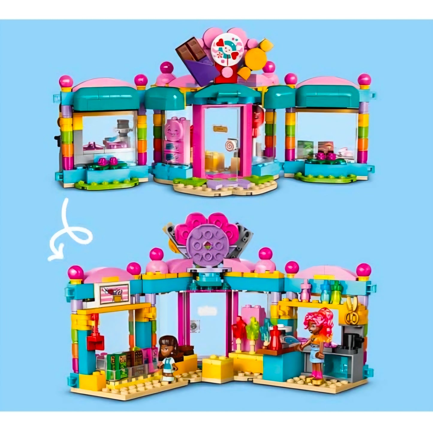LEGO 42649: Friends - Heartlake City snoepwinkel