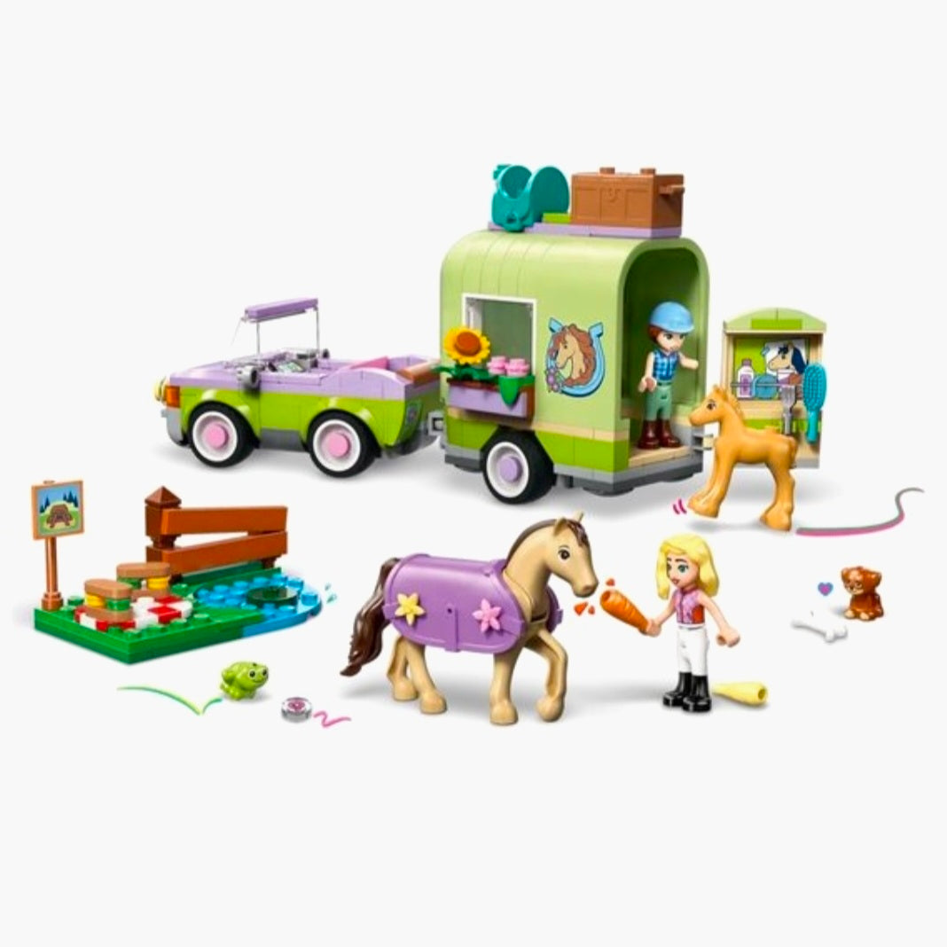 LEGO 42695: Friends - Trailer met Paard en Veulen