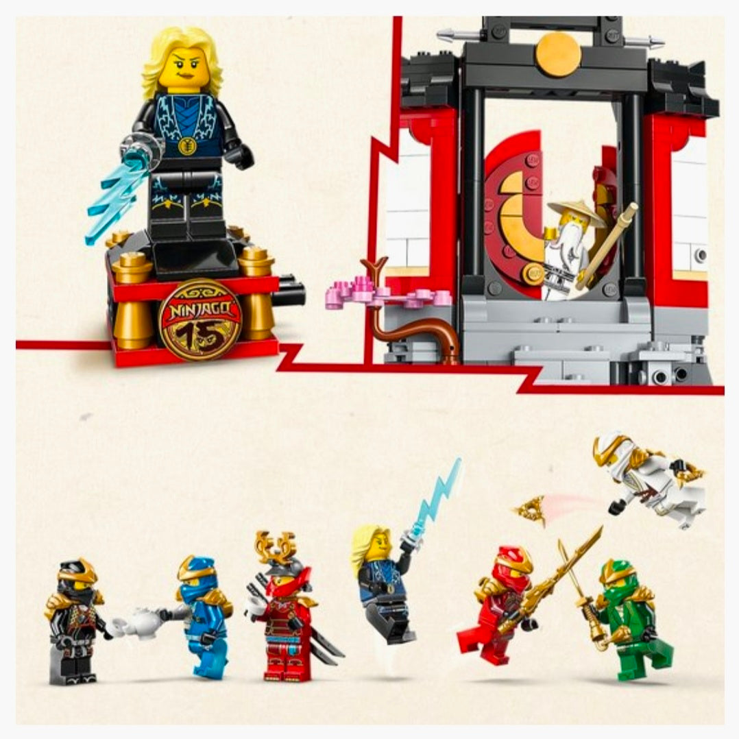 LEGO 71866: 15-Jarig Jubileum -  Display met Ninjapersonages