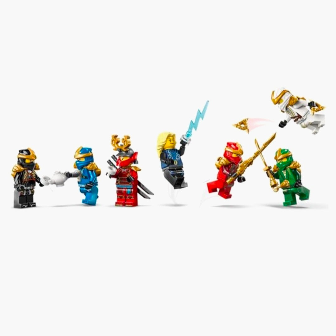 LEGO 71866: 15-Jarig Jubileum -  Display met Ninjapersonages