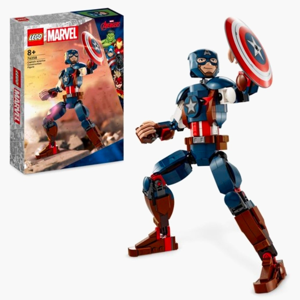 LEGO 76258: Marvel - Captain America bouwfiguur