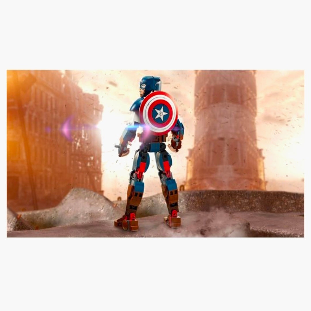 LEGO 76258: Marvel - Captain America bouwfiguur