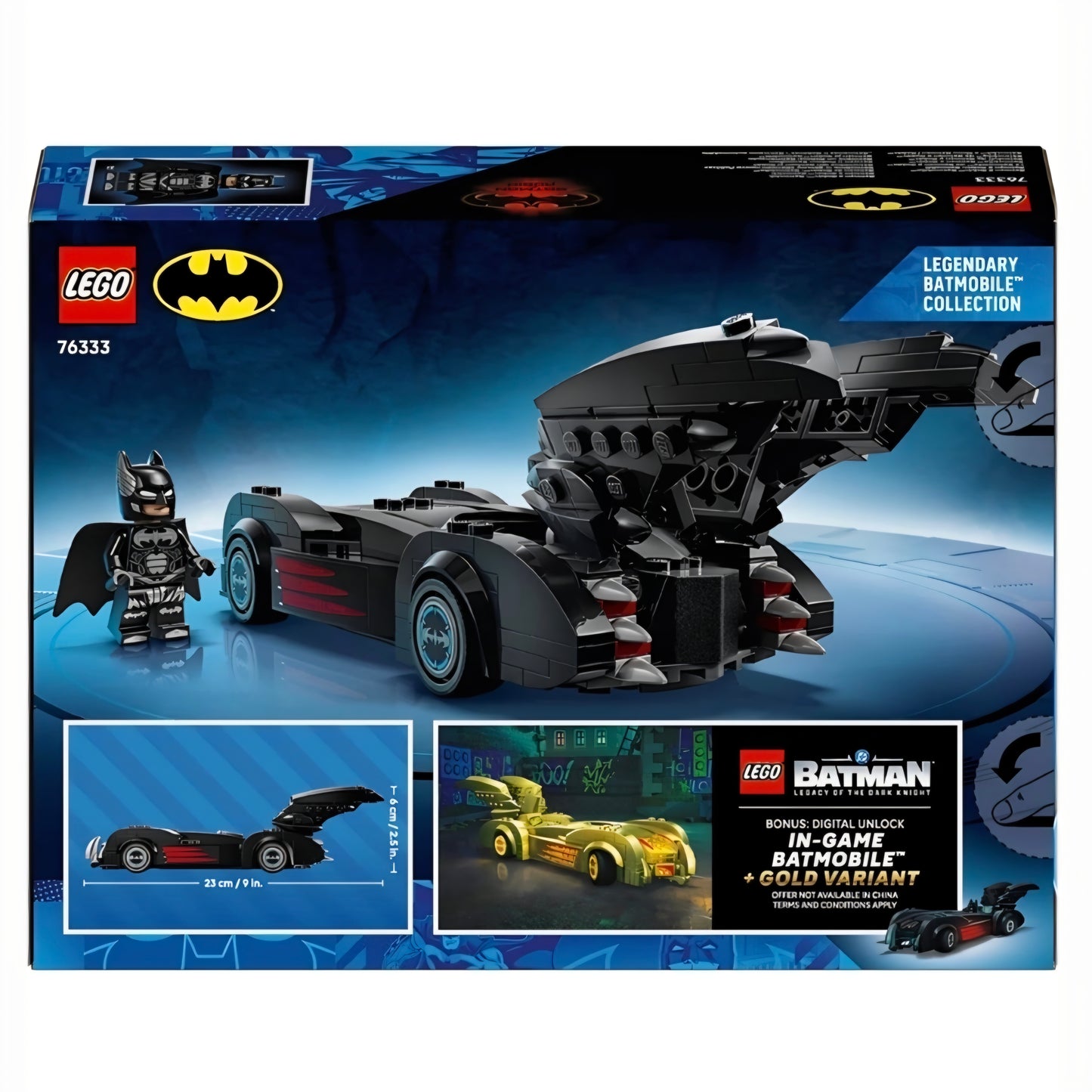 LEGO 76333: Batman & Robin Batmobile