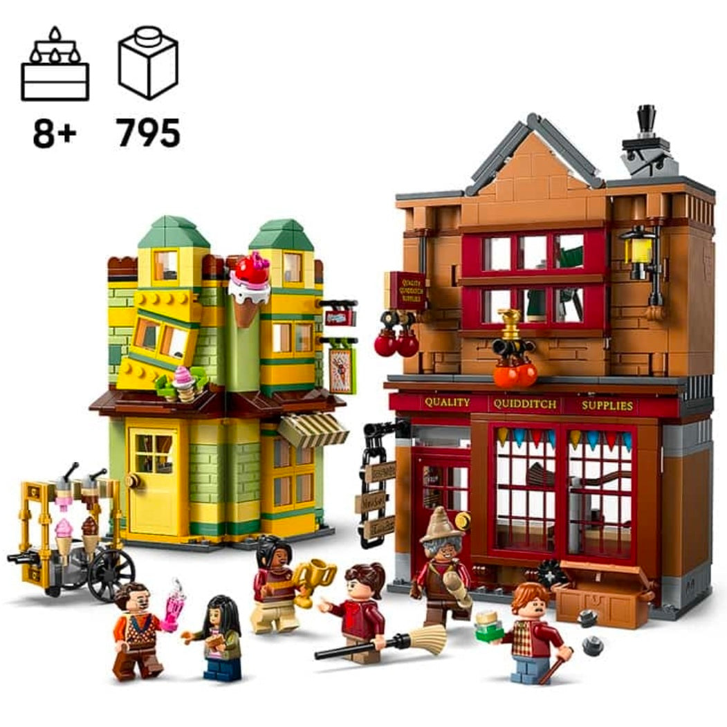 LEGO 76452: Harry Potter - Zwik & Zwachtels Zwerkbalpaleis en Ijssalon
