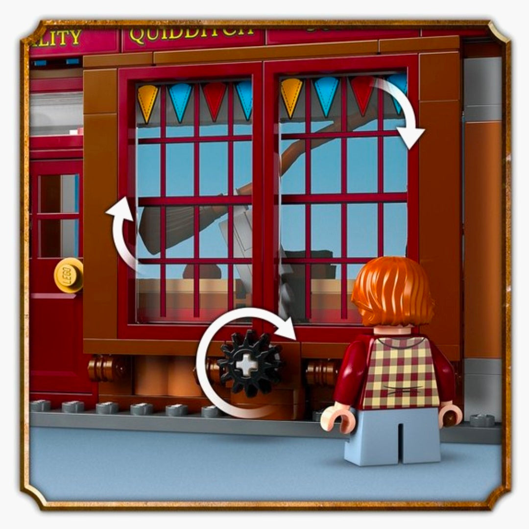 LEGO 76452: Harry Potter - Zwik & Zwachtels Zwerkbalpaleis en Ijssalon