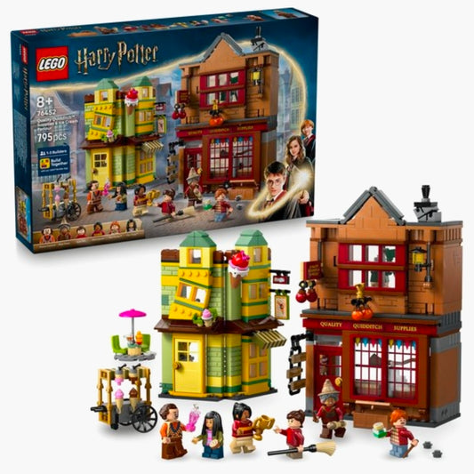 LEGO 76452: Harry Potter - Zwik & Zwachtels Zwerkbalpaleis en Ijssalon