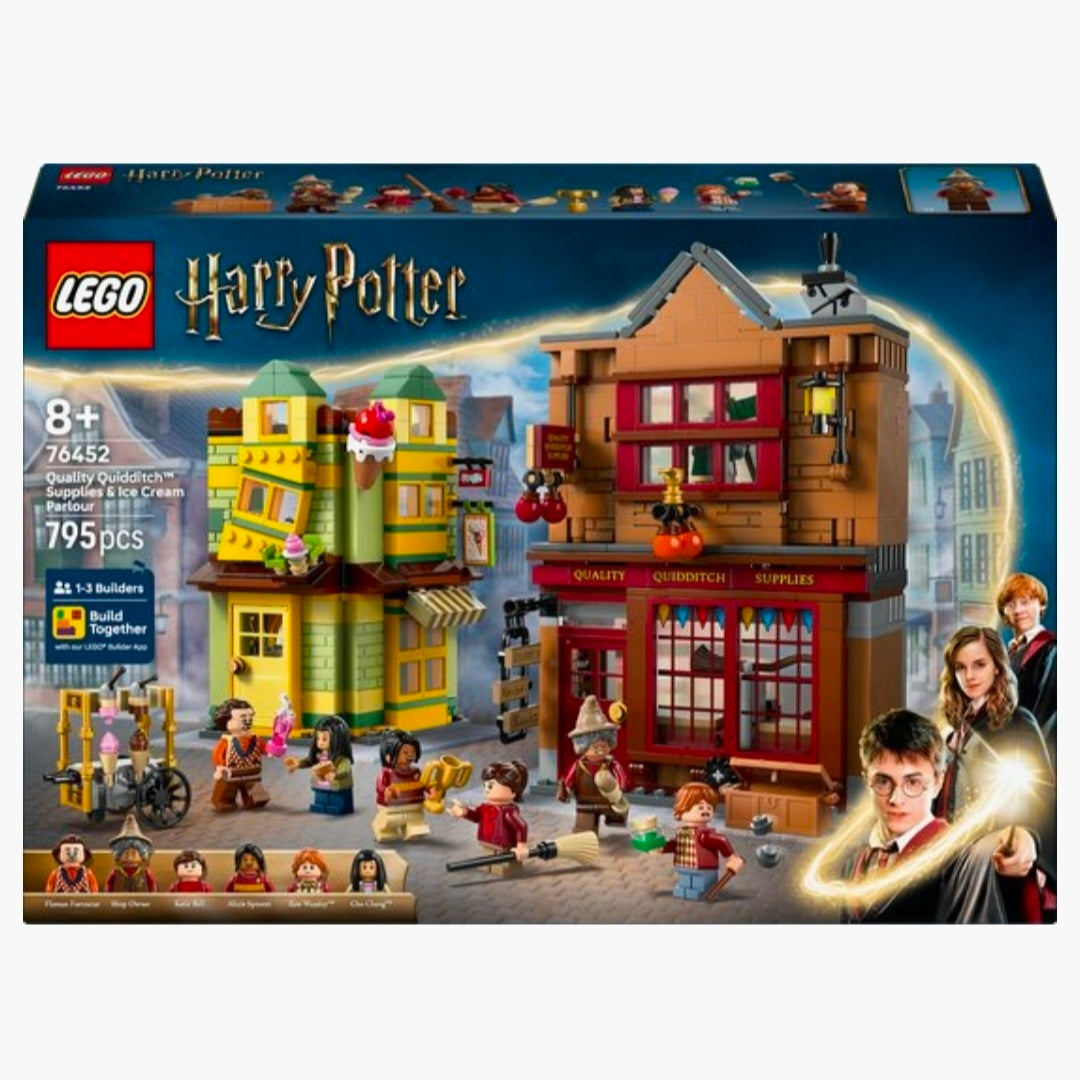 LEGO 76452: Harry Potter - Zwik & Zwachtels Zwerkbalpaleis en Ijssalon