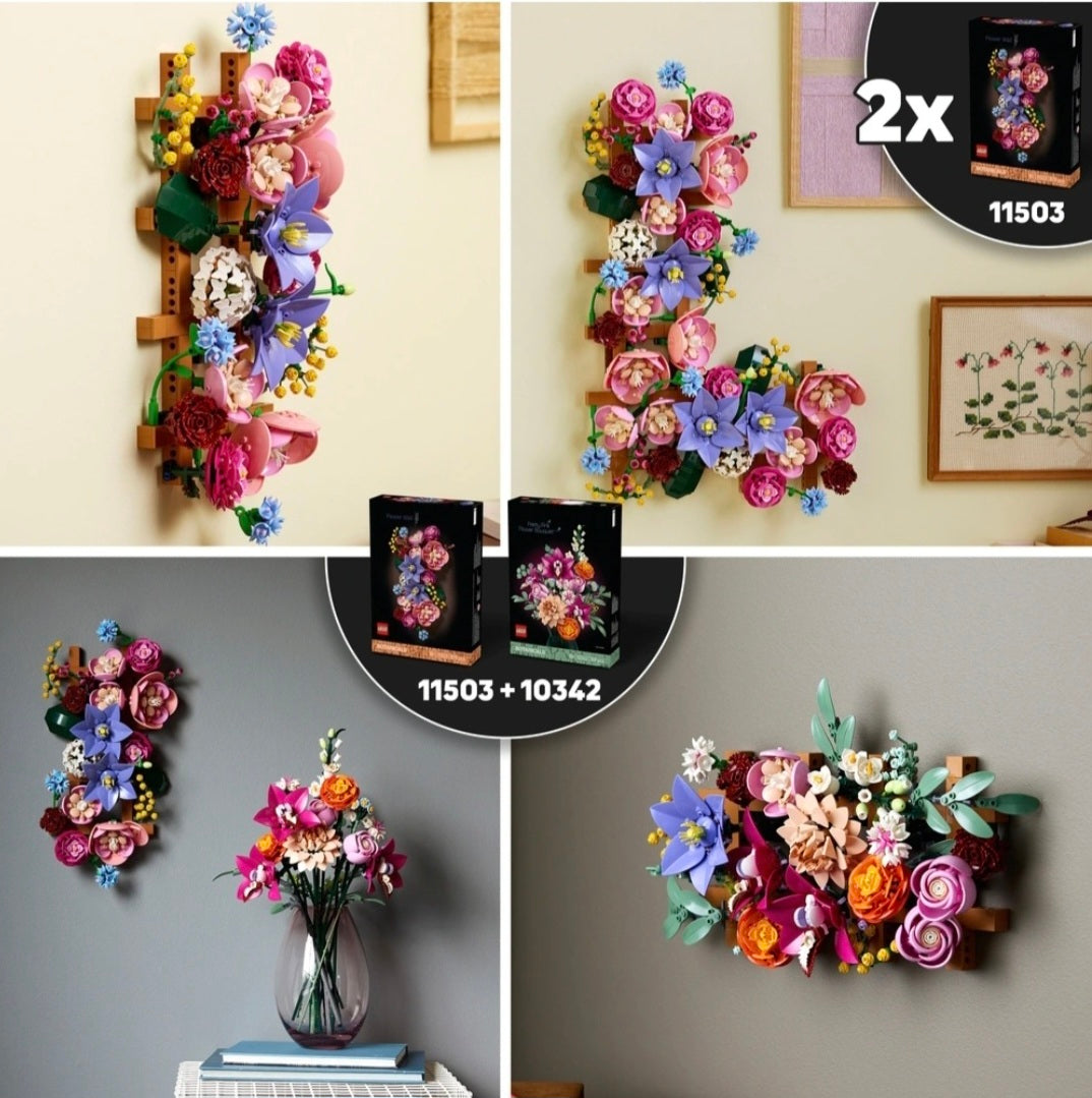 LEGO 11503: Botanicals - Bloemenwand