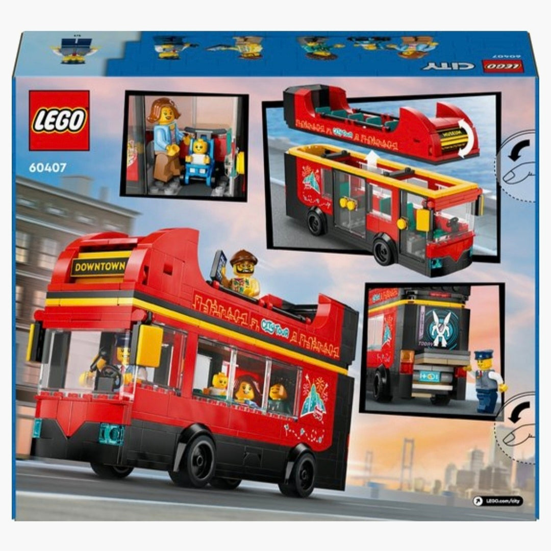 LEGO City 60407: Toeristische Rode Dubbeldekker