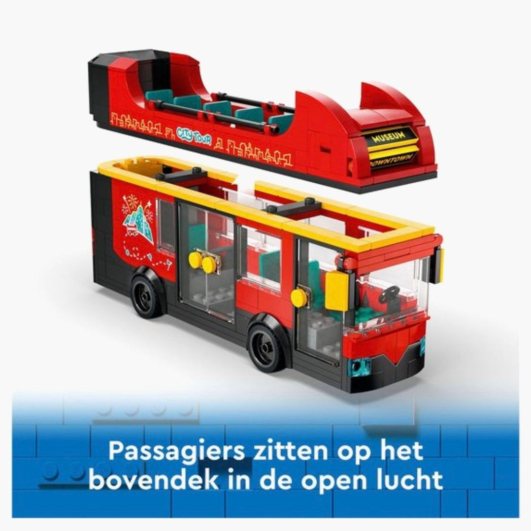 LEGO City 60407: Toeristische Rode Dubbeldekker