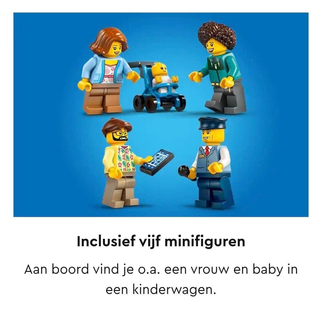 LEGO City 60407: Toeristische Rode Dubbeldekker