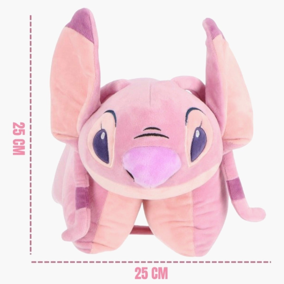 Stitch: Angel Kussen & Knuffel 2in1