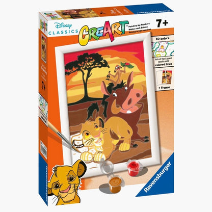 Ravensburger: CreArt - Lion King schilder op nummer
