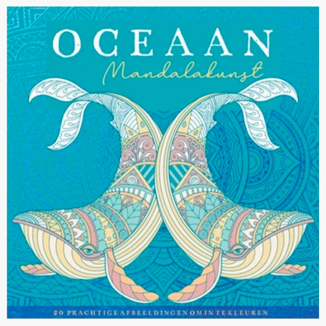 Mandala Art: Ocean Kleurboek Volwassenen - 20 afbeeldingen