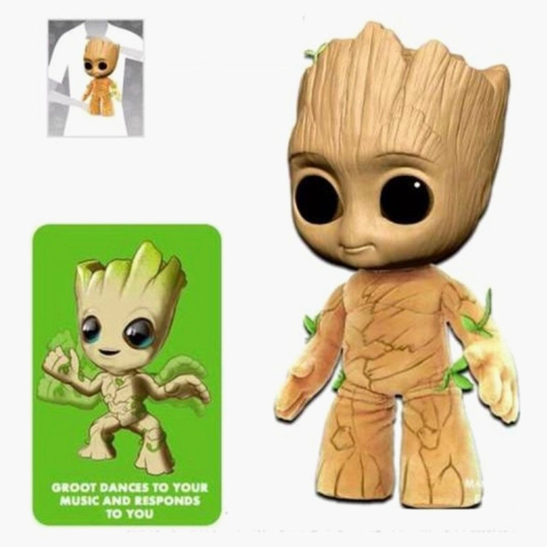 Marvel: Groovin'Groot - Dansende en Pratende Knuffel 28cm