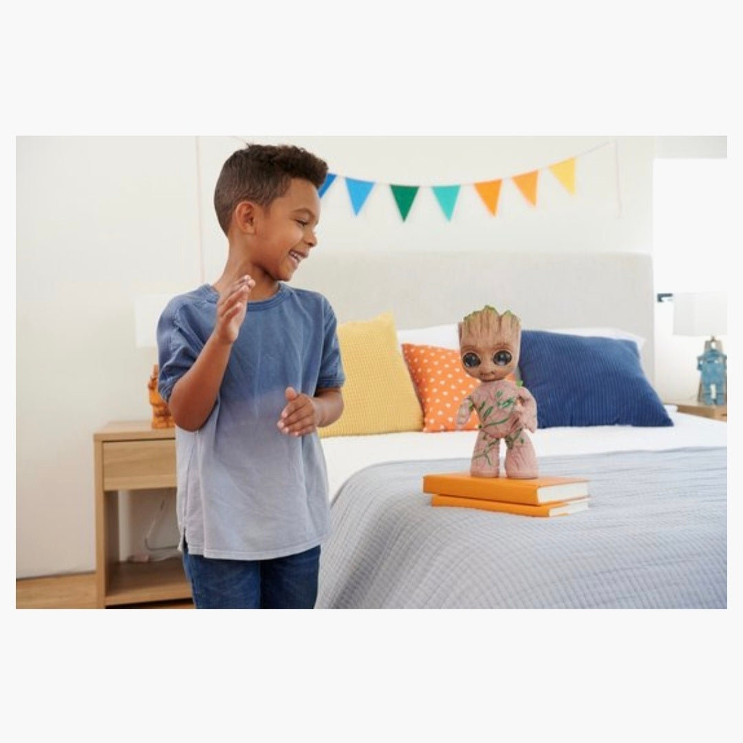 Marvel: Groovin'Groot - Dansende en Pratende Knuffel 28cm