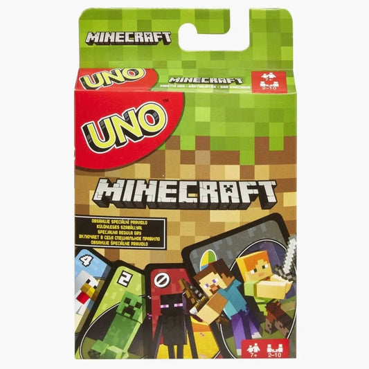 Mattel: Uno Minecraft - Kaartspel  -  Multiplaza