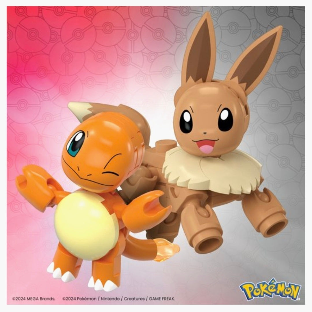 Pokémon Mega: Charmander & Eevee Poké Ball