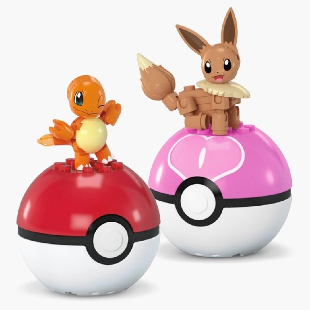 Pokémon Mega: Charmander & Eevee Poké Ball