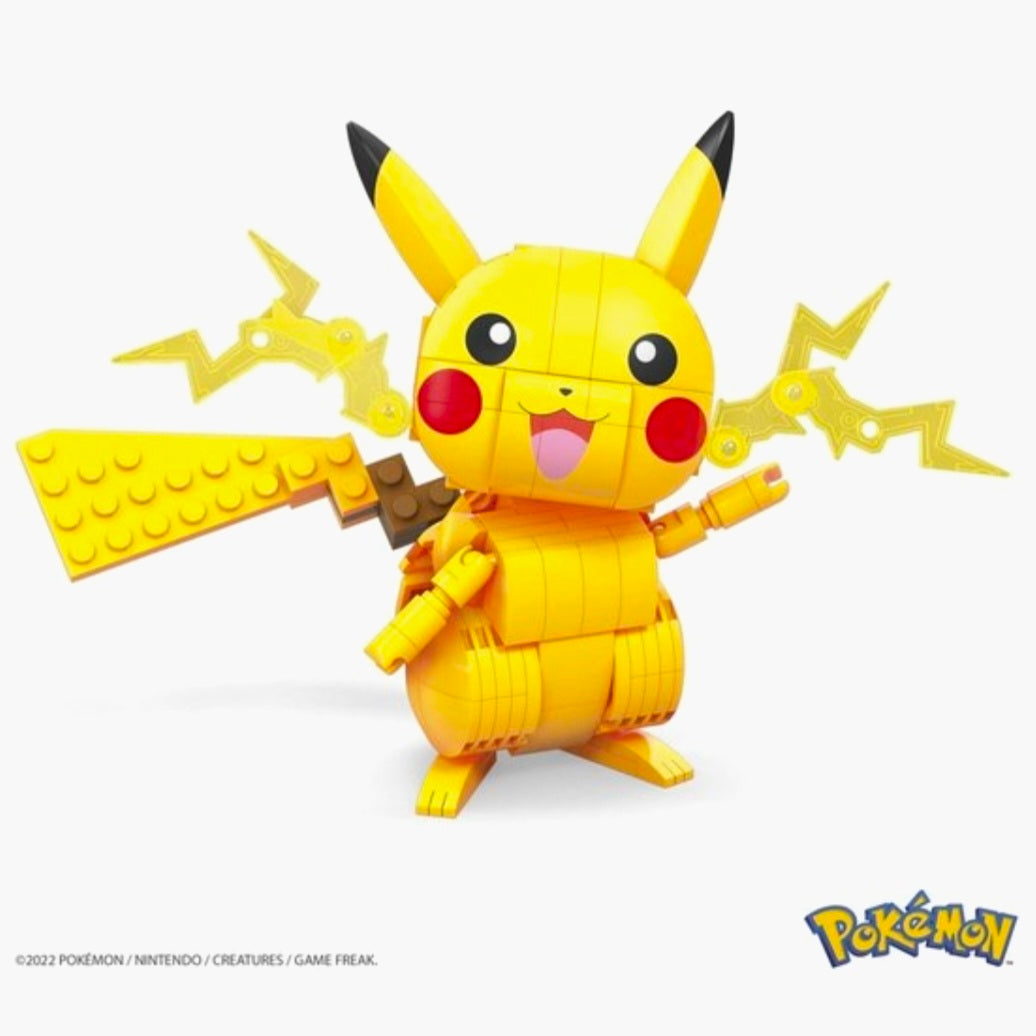 MEGA: Pokémon Pikachu Build Up & Show Figuur