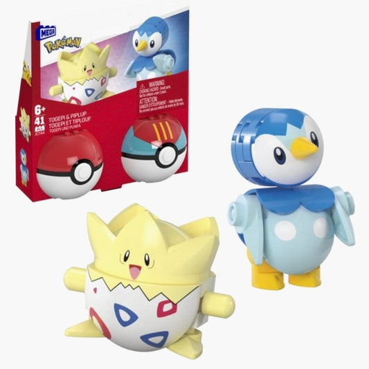 Pokémon Mega: Togepi & Piplup Poké Ball