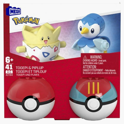 Pokémon Mega: Togepi & Piplup Poké Ball