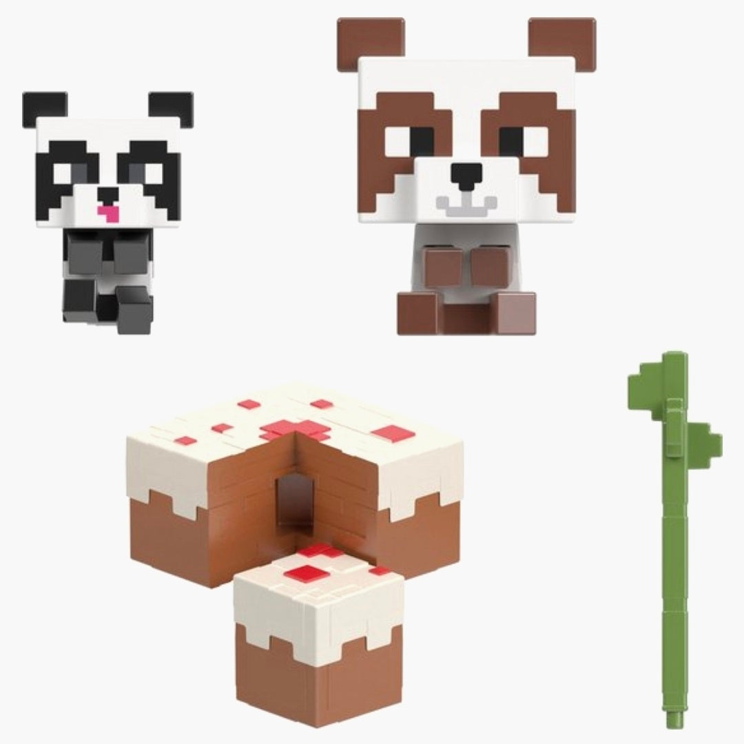 Minecraft: Minecraft MOB hoofd mini  Panda Speelhuis