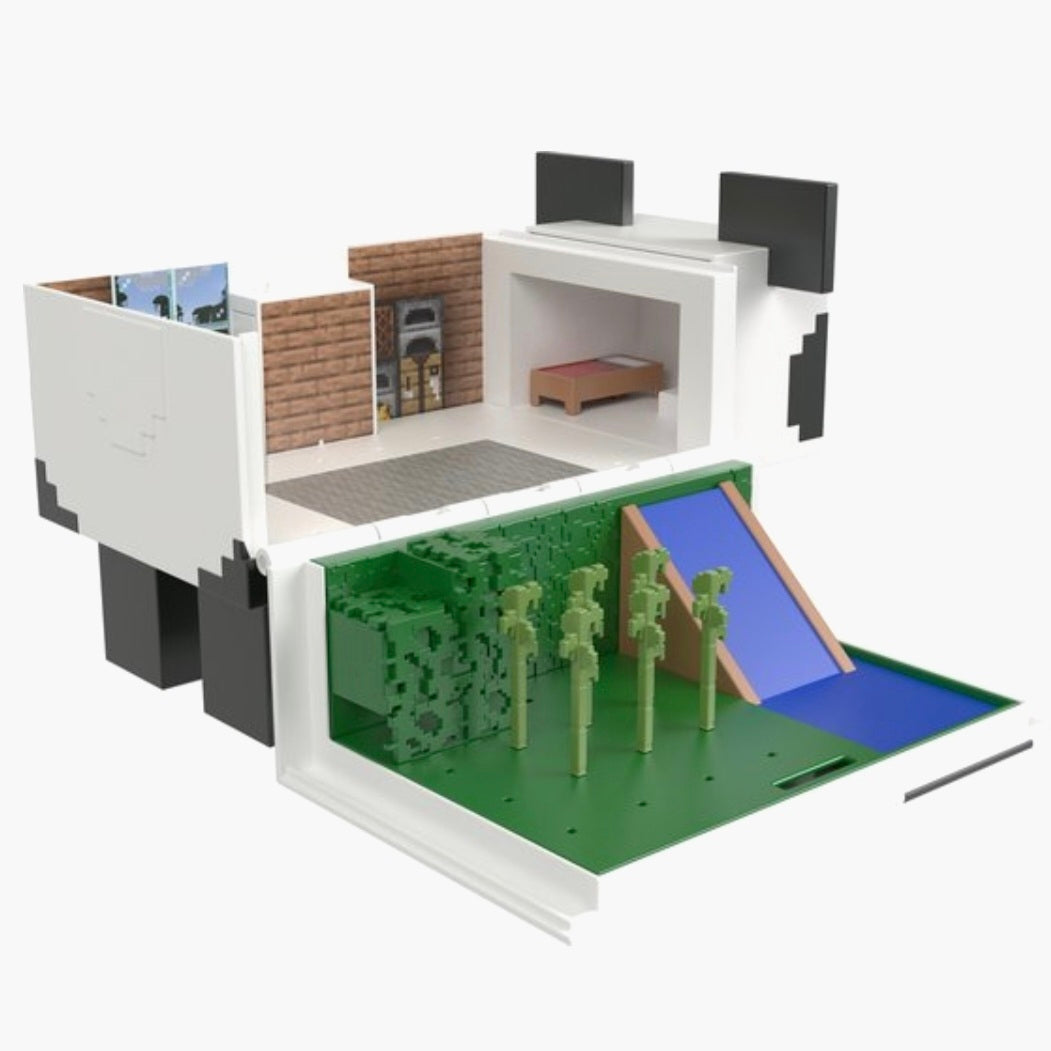 Minecraft: Minecraft MOB hoofd mini  Panda Speelhuis