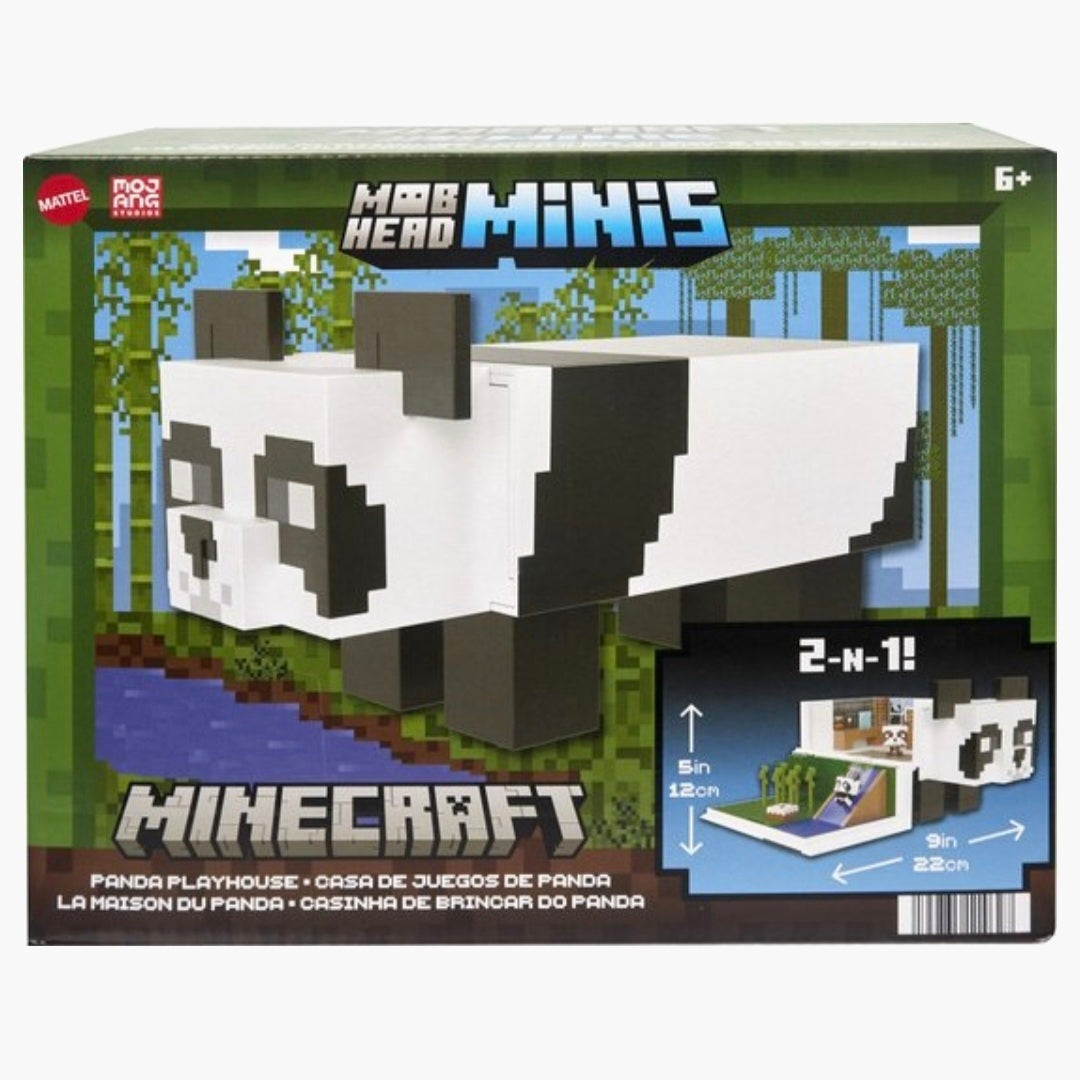Minecraft: Minecraft MOB hoofd mini  Panda Speelhuis