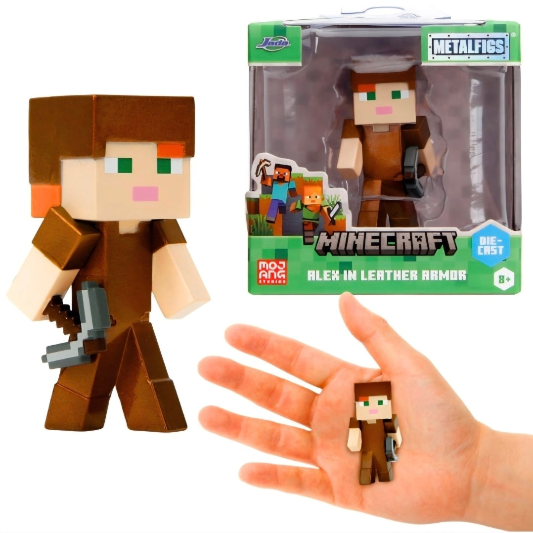Minecraft: metaal Figuur - Alex